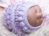 Newborn Aran bobble stitch Bonnet