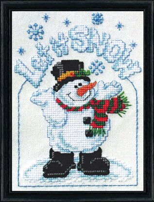 Design Works Let it Snow Counted Cross Stitch Kit