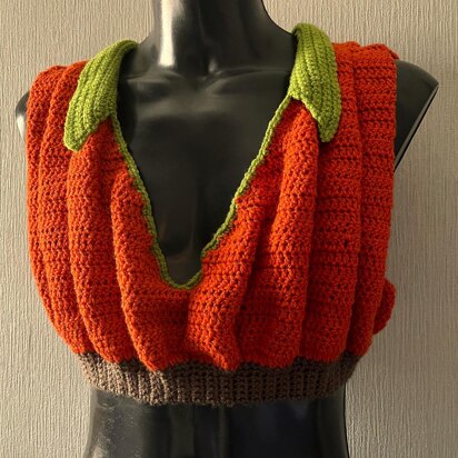 Pumpkin Crop Top