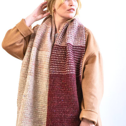 Waitsfield Scarf in Berroco Mochi - Downloadable PDF