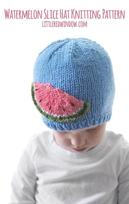 Watermelon Slice Hat