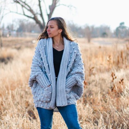 Haven Cardigan Crochet pattern by Jess Coppom Make & Do Crew | LoveCrafts