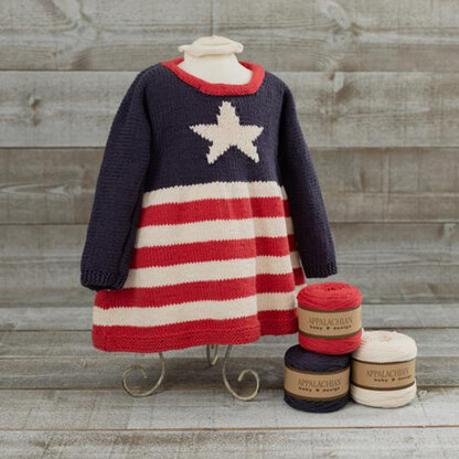 Appalachian Baby Design Stars & Stripes Collection Dress