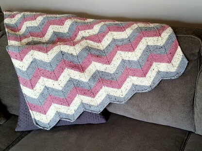 Chevron Baby Blanket