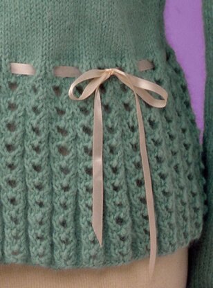 Ribbon Waist Pullover #138