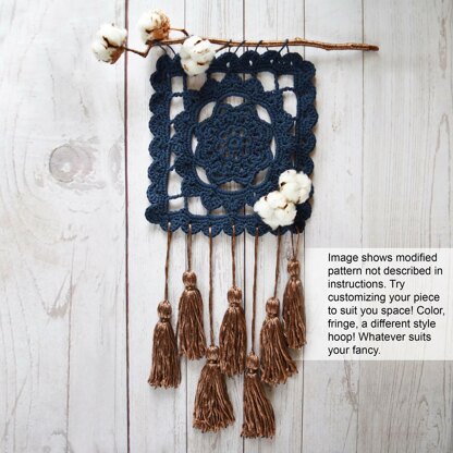 Dreaming of Granny, Granny Square Wall Hanging