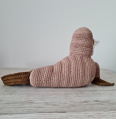 Wally the Walrus - US Terminology - Amigurumi