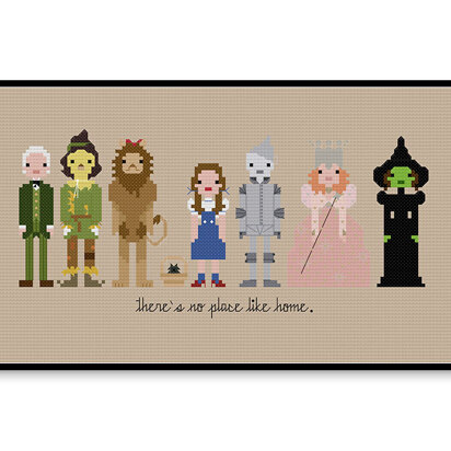 The Wizard of Oz - PDF Cross Stitch Pattern