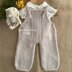 Grey Dungarees Knitting Pattern