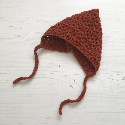 V Stitch Pixie Bonnet