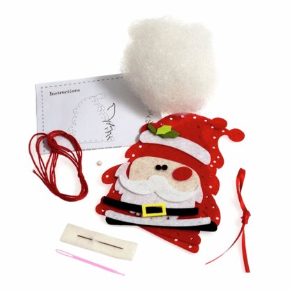 Trimits Felt Decoration Kit: Christmas Santa
