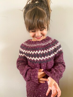 Mini Autumn Tweed Pullover