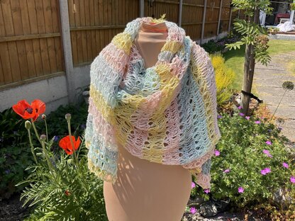 Sorbet Dreams Shawl