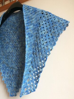 Caught By The Sea Shawl