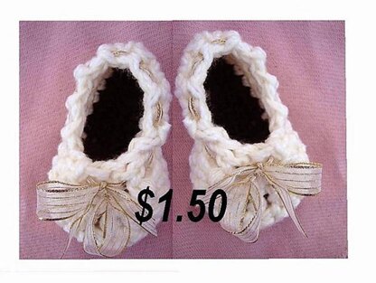 455 BABY BALLERINA BOOTIES