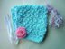 596 PEBBLE STITCH baby bonnet