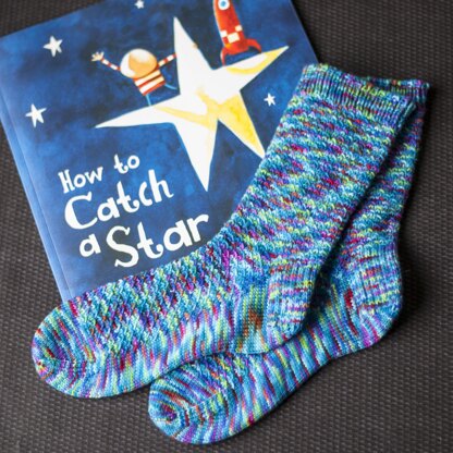 Stargazer Cuff Down Socks