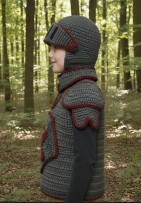 Knight's Armor Vest and  Hood