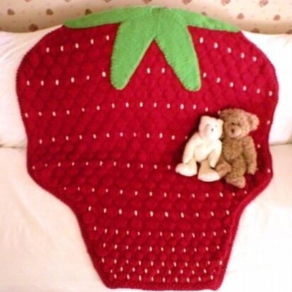 Strawberry Baby Blanket