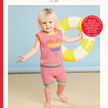 Summer Days Shorts Set in Sirdar Snuggly DK - 5500 - Downloadable PDF