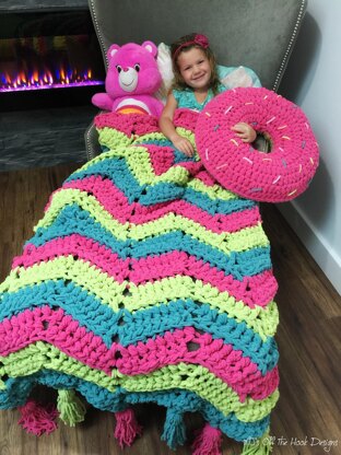 Bulky & Quick Donut Pillow