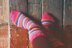 Slouchy Stripes Boot Socks