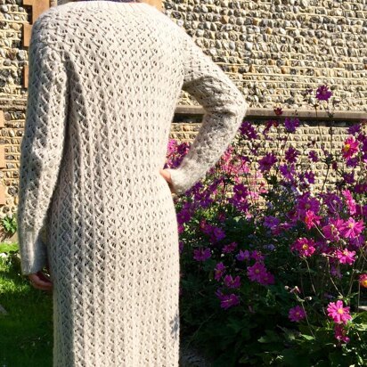 Zigzag Eyelet Cardigan