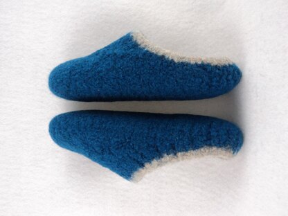Kids Scuff Felted Slippers