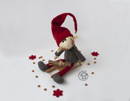 Christmas elf doll