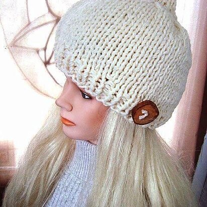 646 PIXIE POINT KNIT CLOCHE HAT, AGE 5 TO ADULT