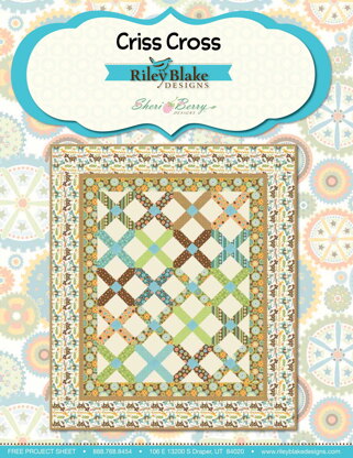 Riley Blake Criss Cross - Downloadable PDF