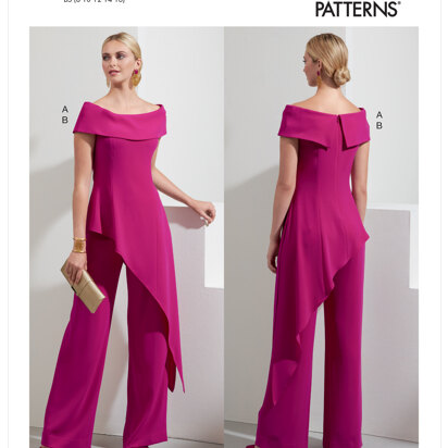 Vogue Misses' and Misses' Petite Top and Pants V1869 - Sewing Pattern