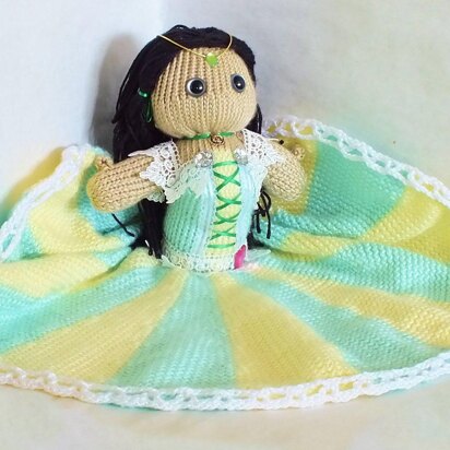 Princess Doll Blanket