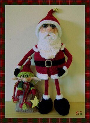 Santa and his Elfy helper
