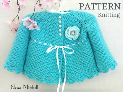 Baby Jacket Baby Dress Knitting and Crochet Baby Outfit