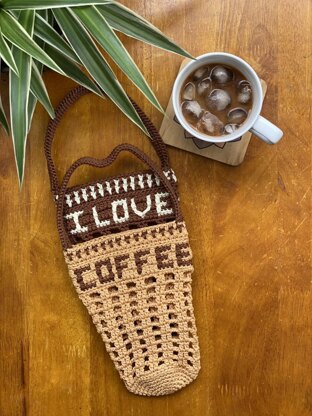 Grab a coffee mosaic holder