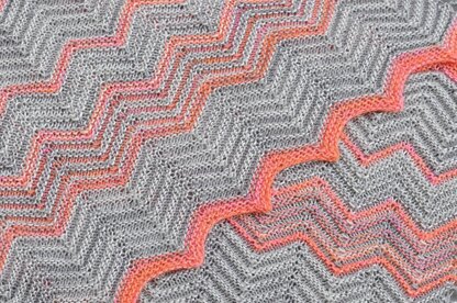 Chevron Fringe Scarf
