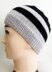 Simple Men's Striped Beanie