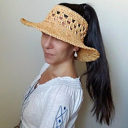 Crownless Granny Sun Hat