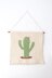 Cactus wall hanging