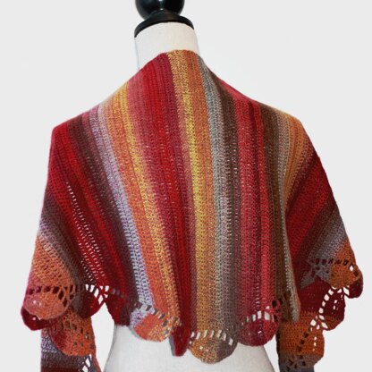 Autumn Leaves Shawl