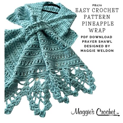 Pineapple Wrap Crochet Pattern