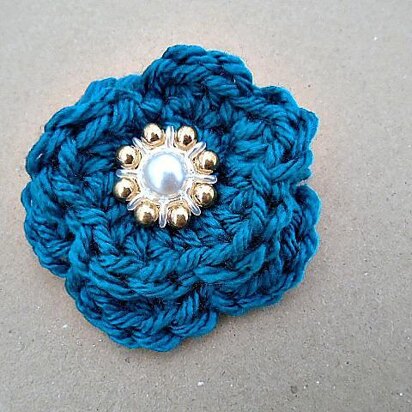 YT Turquoise Flower