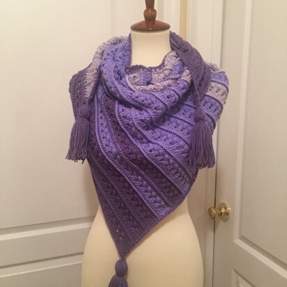 Pumpkin Seed Shawl