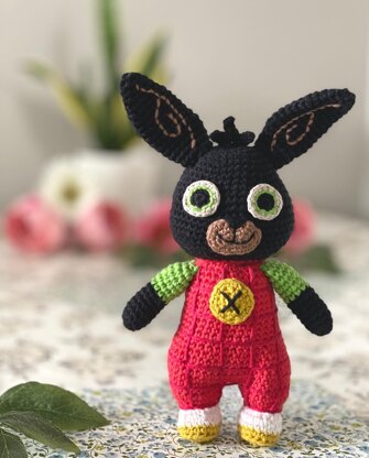 Bing bunny crochet pattern, Rabbit amigurumi