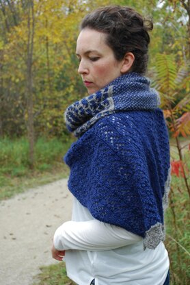 Runaway Star Shawl