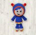 Crochet Boy Doll Pattern, Geo Team Umizoomi Crochet Pattern, Team Umizoomi Boy Pattern, Team Umizoomi Character Crochet Pattern