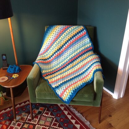 Chunky Larksfoot Blanket