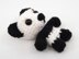 Mini Noso Panda Crochet Pattern