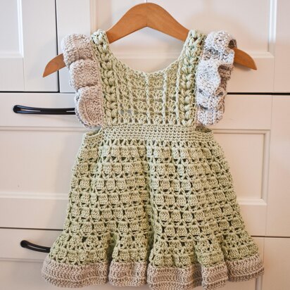 Crochet baby outlet dress